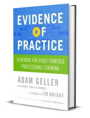 Evidence of practice - book cover
