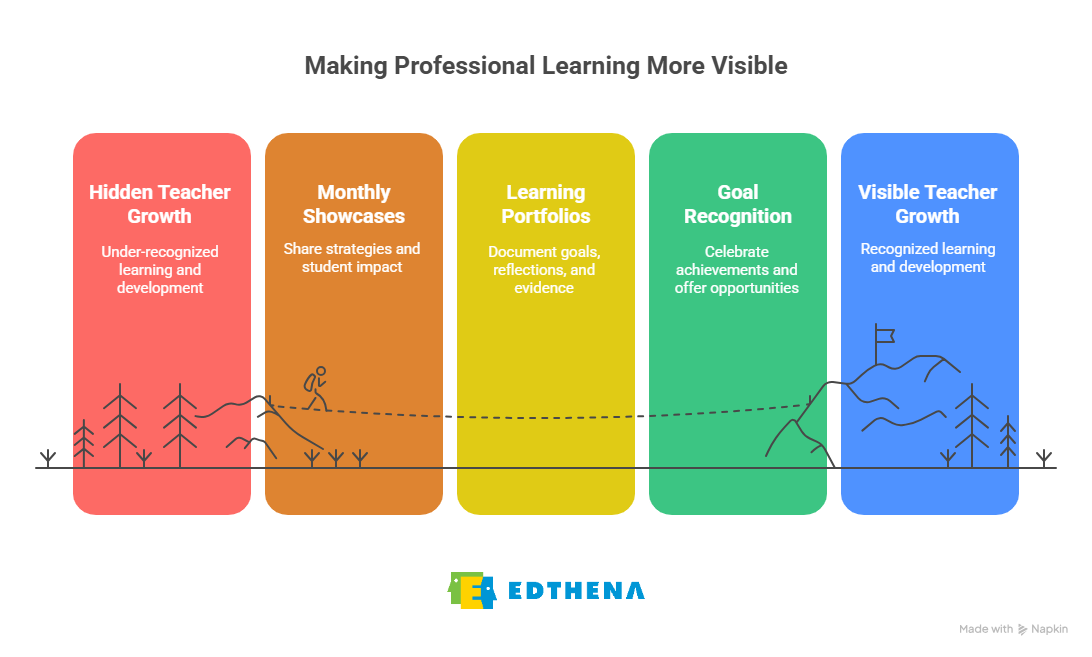 teacher retention strategy making professional learning more visible