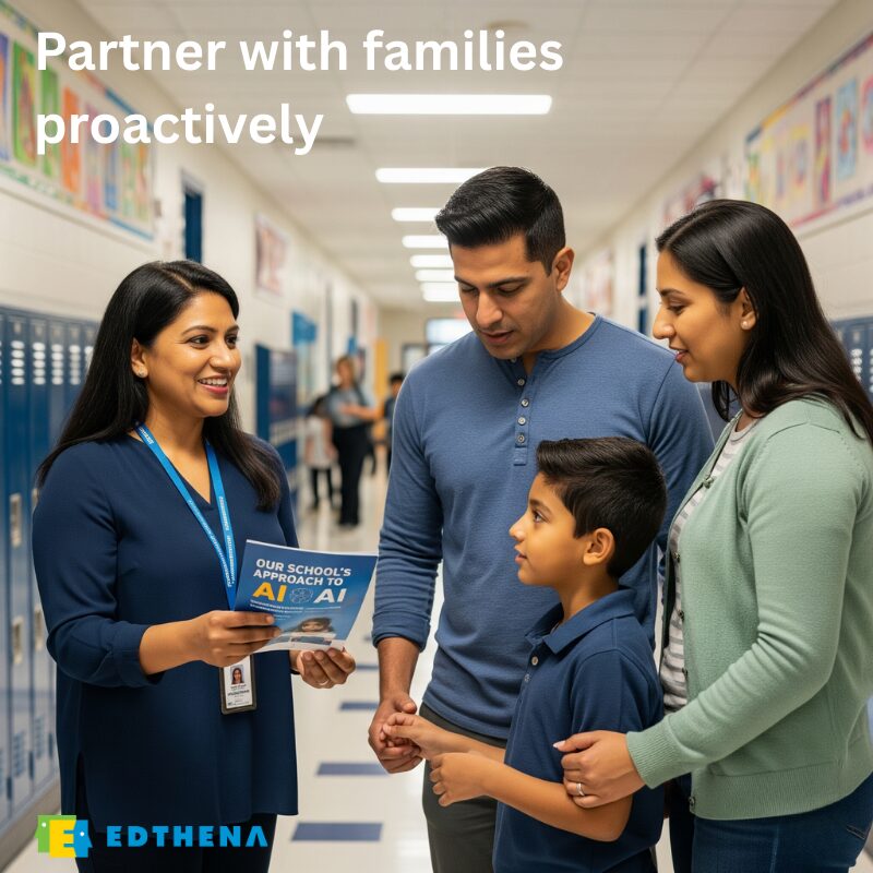 AI in Schools for Principals: Partner with families proactively