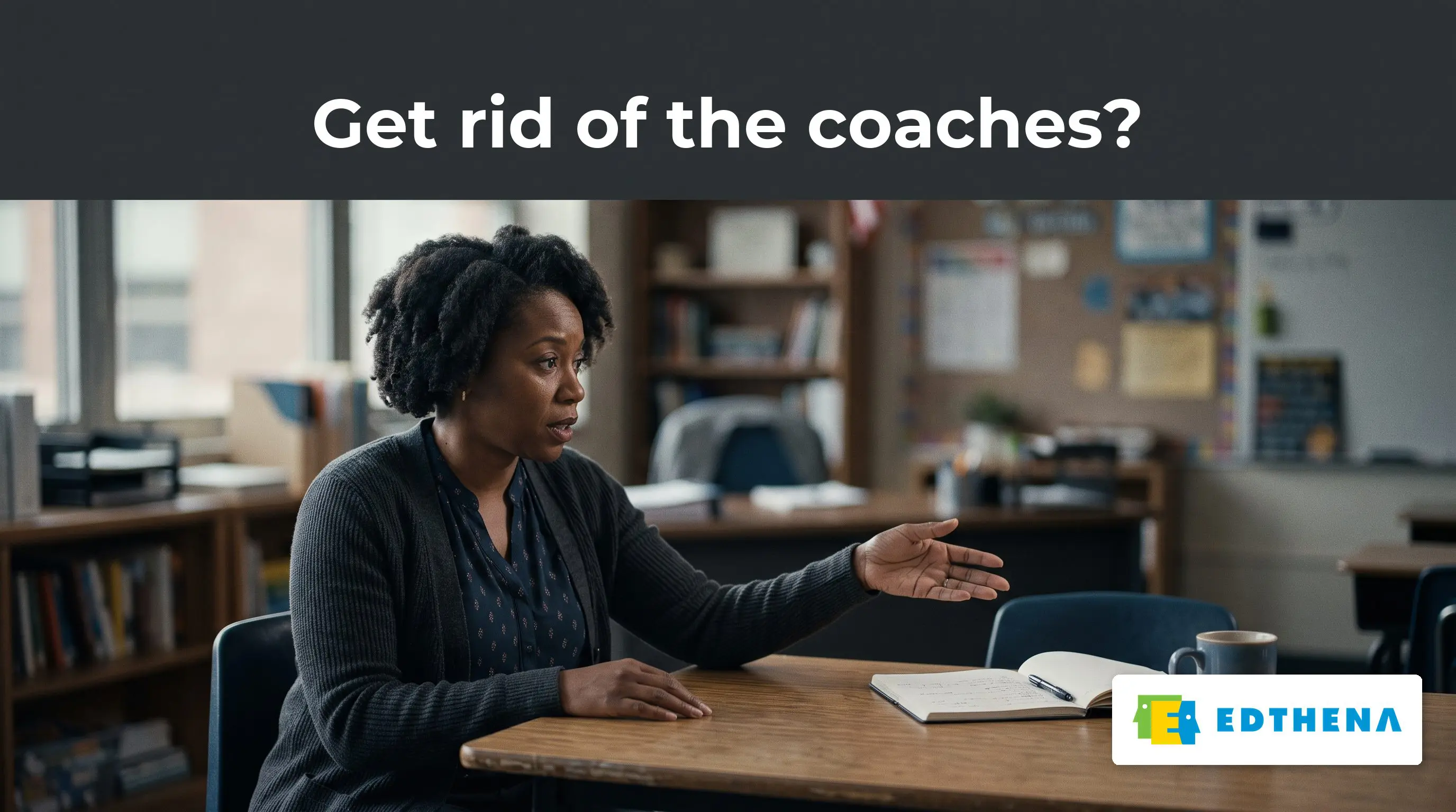 A district leader asks: get rid of the coaches? Will AI replace instructional coaches